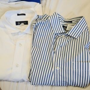 2 crewcuts boys button down shirt long sleeve size 14